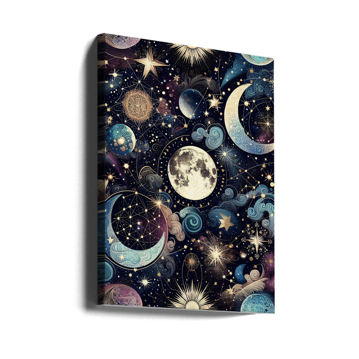 Lunar Magic - Stretched Canvas, Poster or Fine Art Print I Heart Wall Art
