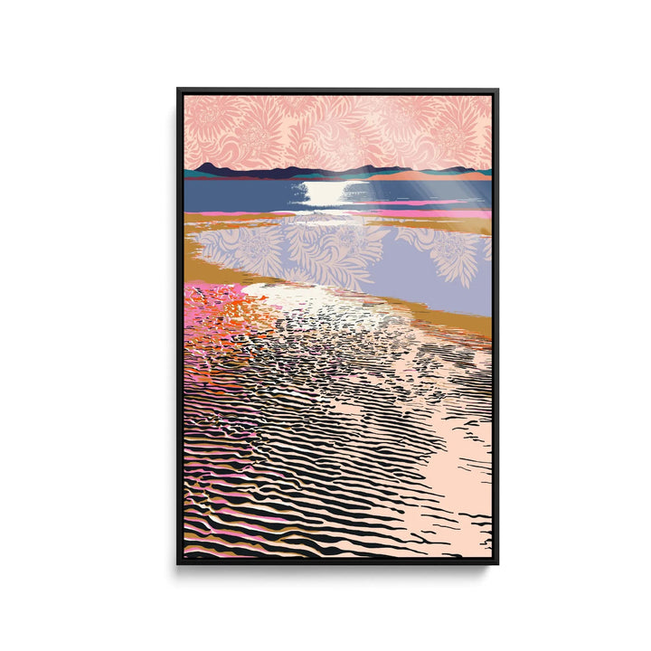 Lunawanna By Unratio - Stretched Canvas Print or Framed Fine Art Print - Artwork I Heart Wall Art Australia 