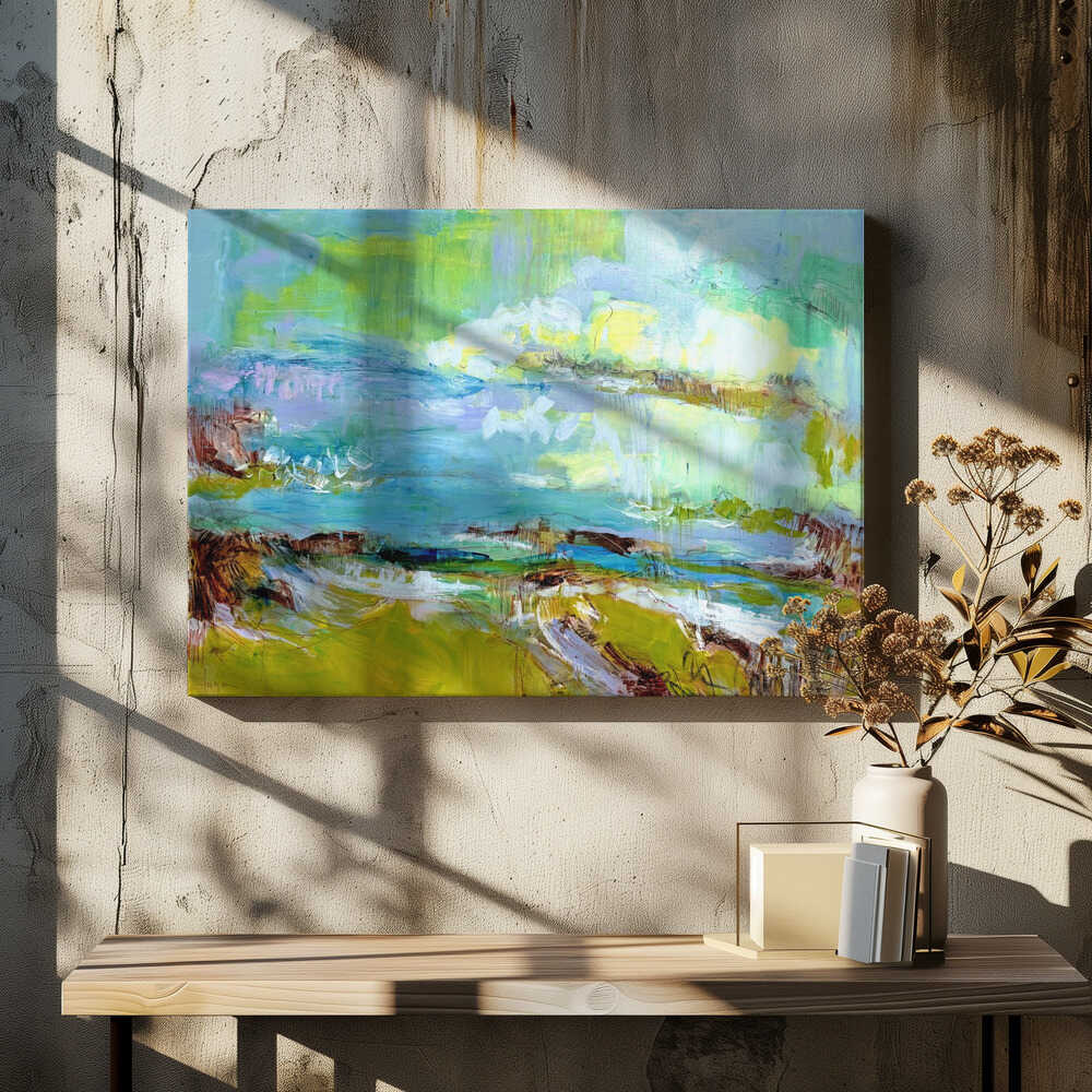 Lush Serenity - Stretched Canvas, Poster or Fine Art Print - I Heart Wall Art - Poster Print, Canvas Print or Framed Art Print