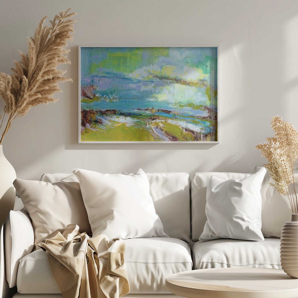 Lush Serenity - Stretched Canvas, Poster or Fine Art Print - I Heart Wall Art - Poster Print, Canvas Print or Framed Art Print