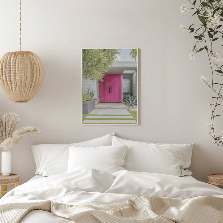 Magenta Pink Doors - Stretched Canvas, Poster or Fine Art Print - I Heart Wall Art - Poster Print, Canvas Print or Framed Art Print