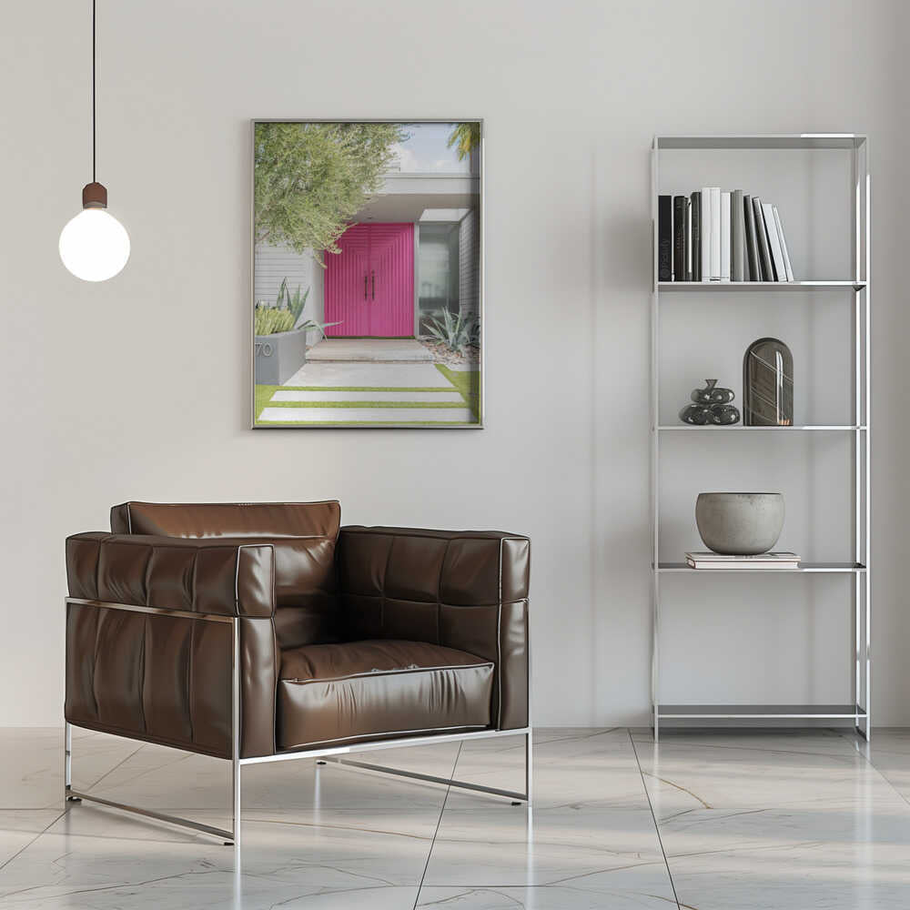 Magenta Pink Doors - Stretched Canvas, Poster or Fine Art Print - I Heart Wall Art - Poster Print, Canvas Print or Framed Art Print