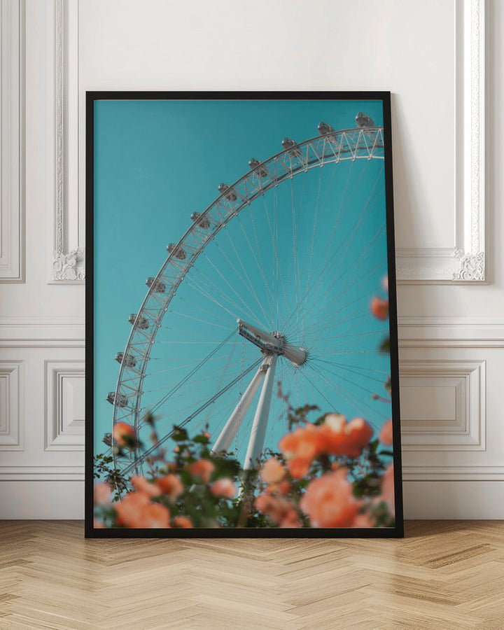 Magical London Eye - Stretched Canvas, Poster or Fine Art Print I Heart Wall Art