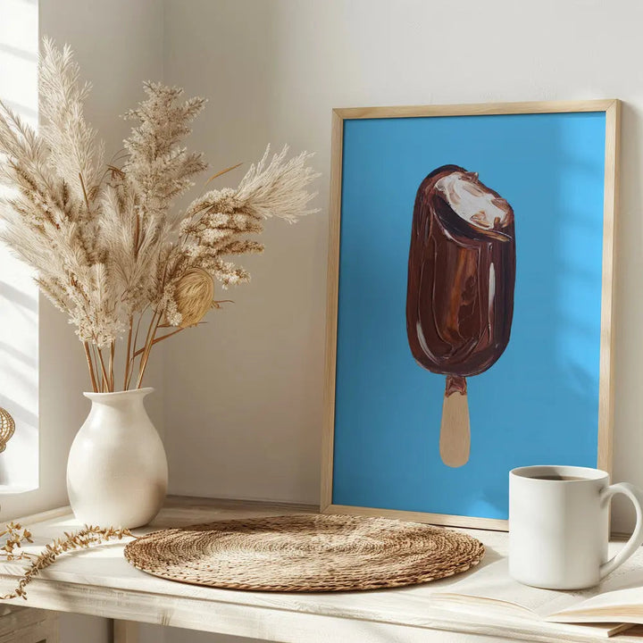 Magnum Ice Cream - Stretched Canvas, Poster or Fine Art Print I Heart Wall Art