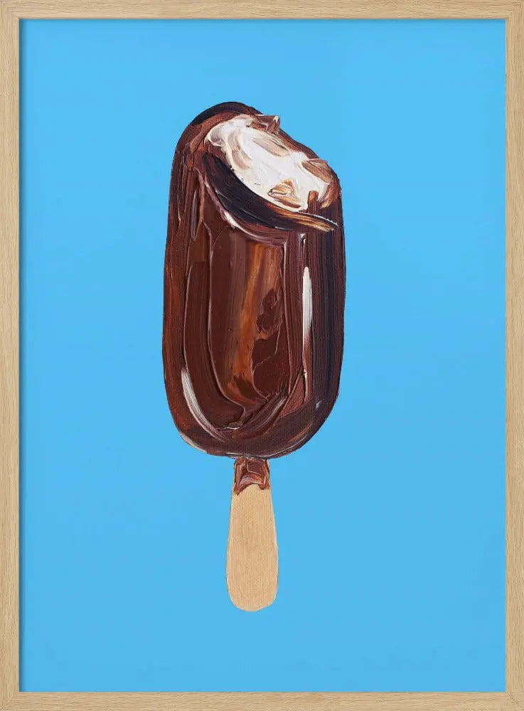Magnum Ice Cream - Stretched Canvas, Poster or Fine Art Print I Heart Wall Art