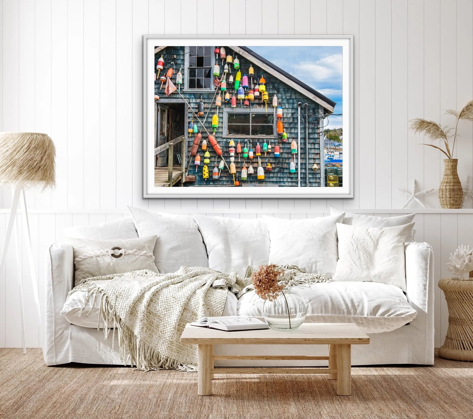 Maine Fishing Shack - Hamptons and Coastal Style Photographic Print - I Heart Wall Art
