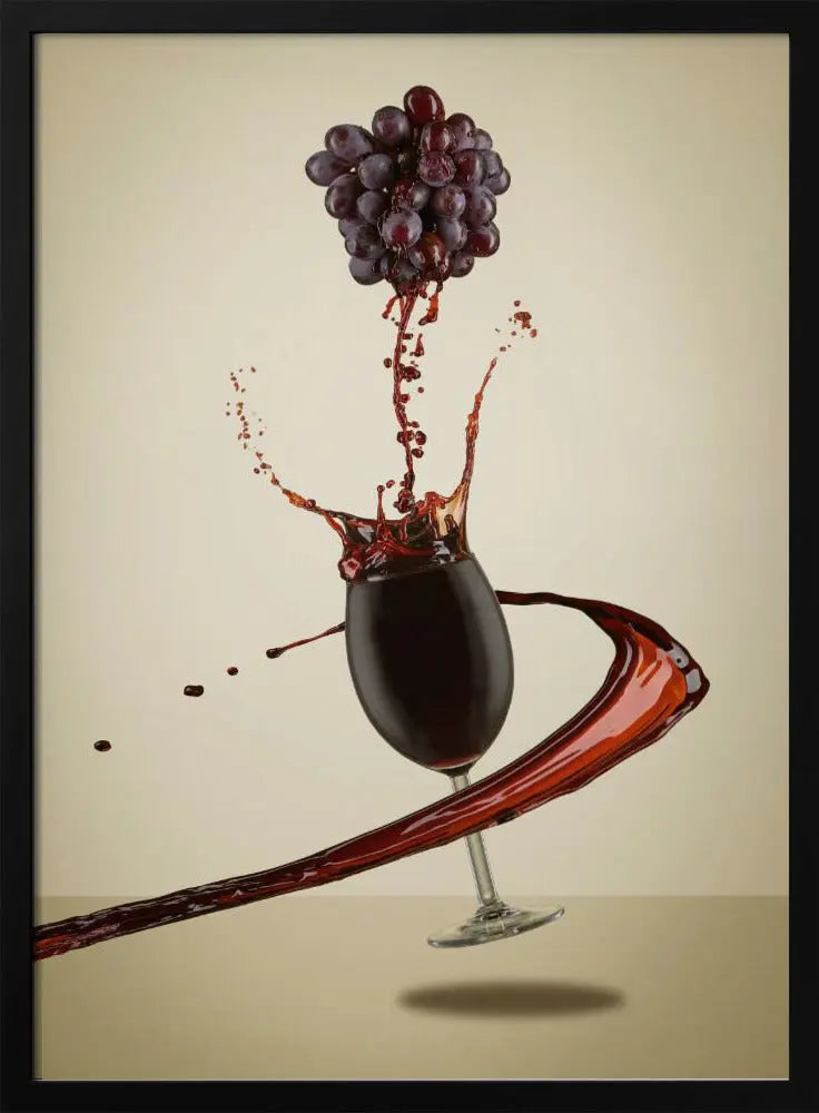 Making wine - Stretched Canvas, Poster or Fine Art Print I Heart Wall Art