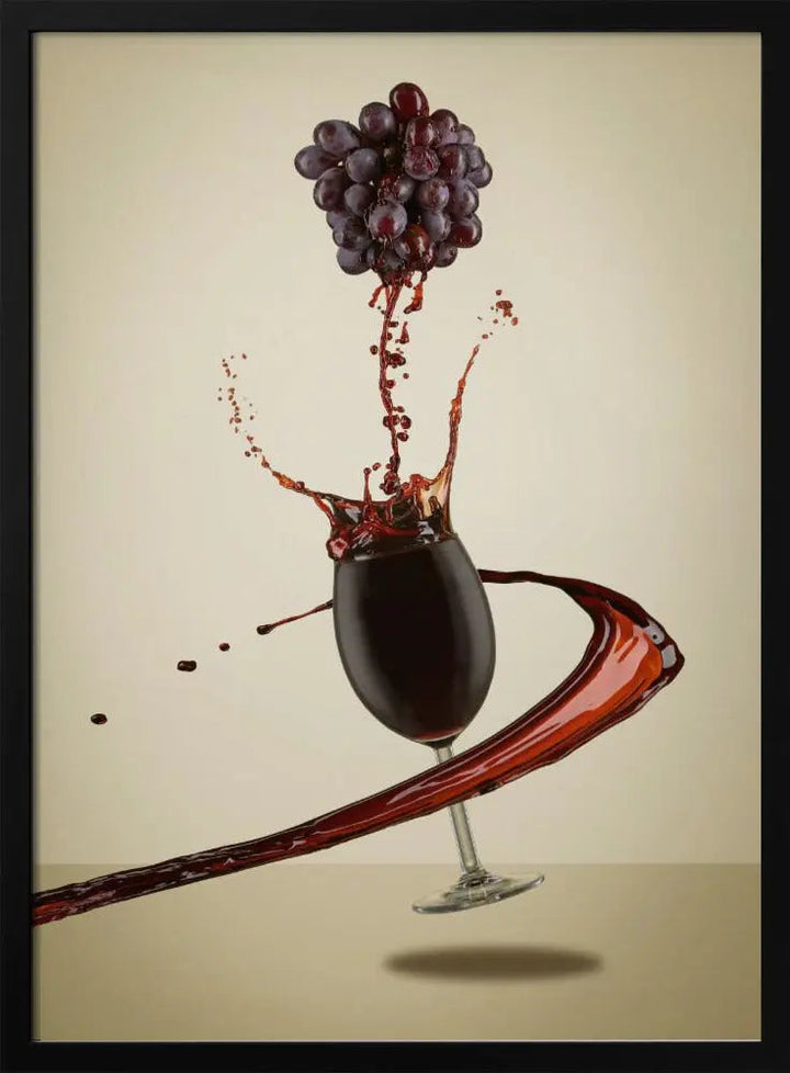 Making wine - Stretched Canvas, Poster or Fine Art Print I Heart Wall Art