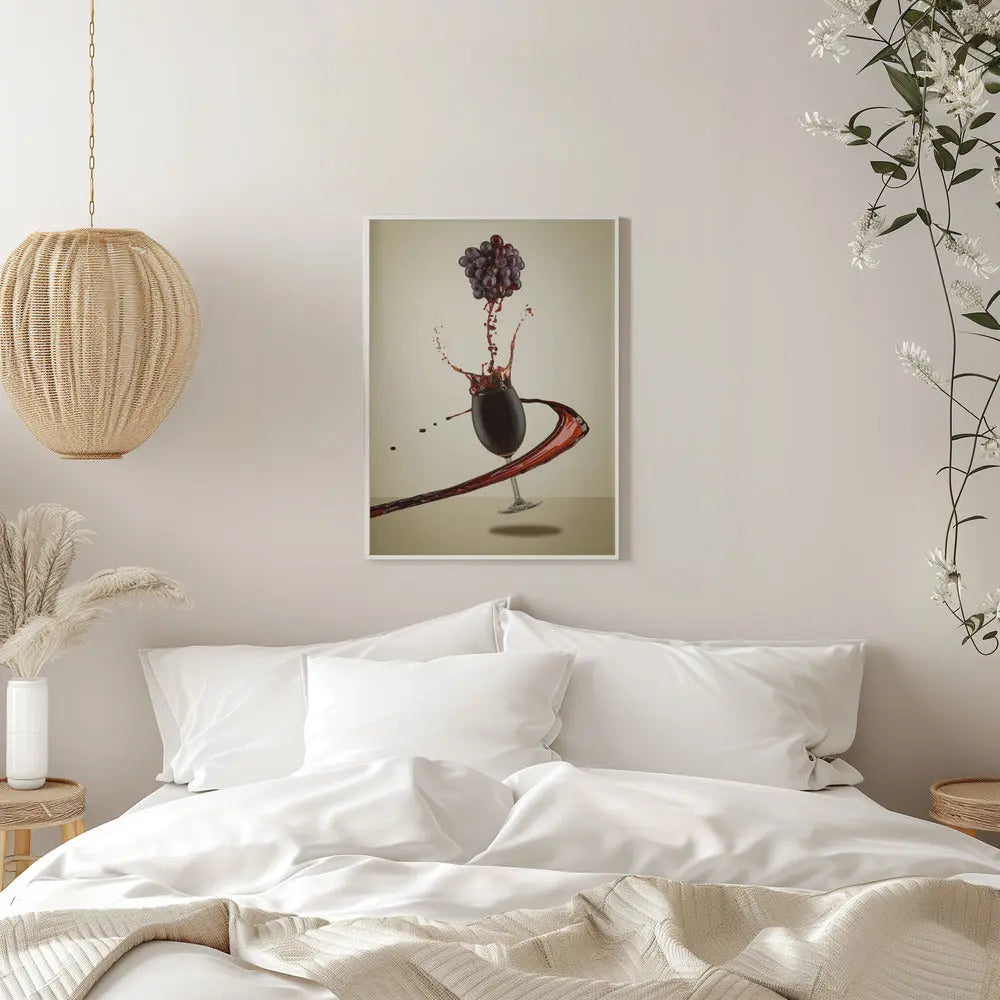 Making wine - Stretched Canvas, Poster or Fine Art Print I Heart Wall Art