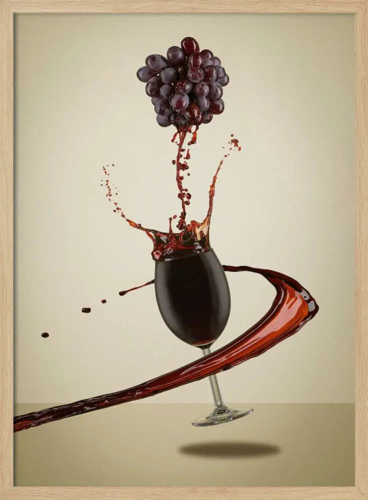 Making wine - Stretched Canvas, Poster or Fine Art Print I Heart Wall Art