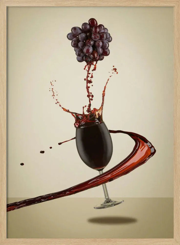 Making wine - Stretched Canvas, Poster or Fine Art Print I Heart Wall Art