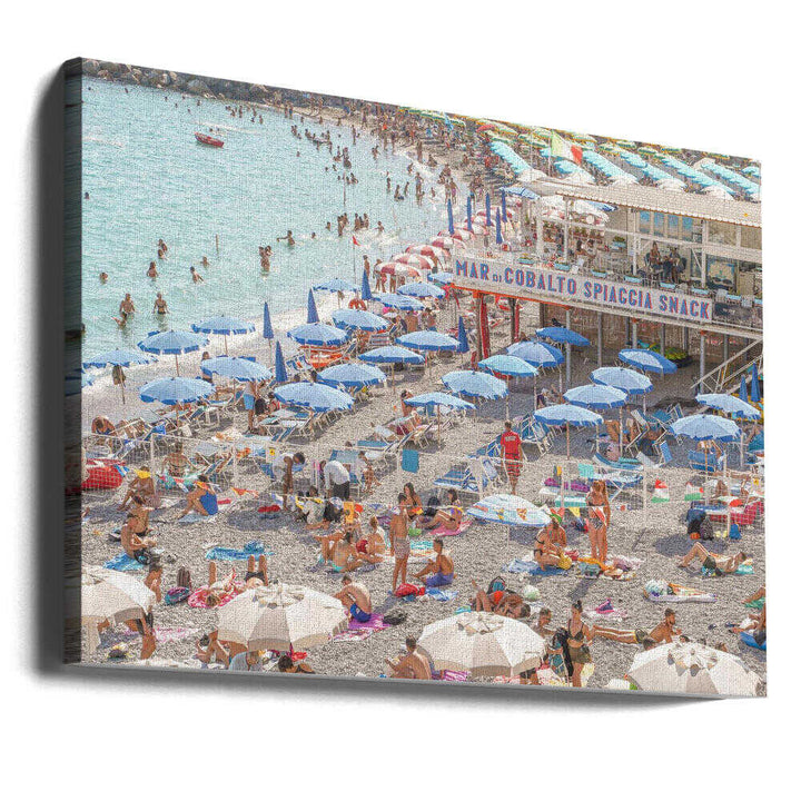 Mar Di Cobalto - Stretched Canvas, Poster or Fine Art Print - I Heart Wall Art - Poster Print, Canvas Print or Framed Art Print