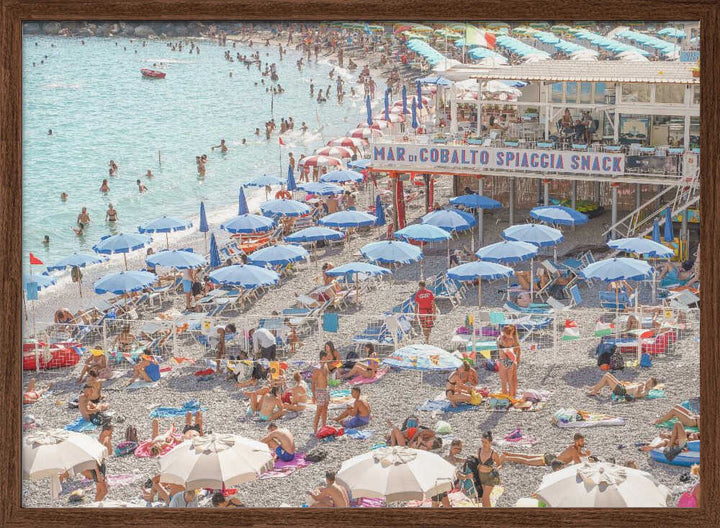 Mar Di Cobalto - Stretched Canvas, Poster or Fine Art Print - I Heart Wall Art - Poster Print, Canvas Print or Framed Art Print