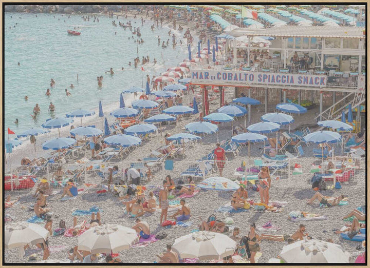Mar Di Cobalto - Stretched Canvas, Poster or Fine Art Print - I Heart Wall Art - Poster Print, Canvas Print or Framed Art Print