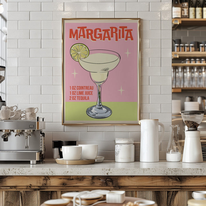 Margarita Cocktail - Stretched Canvas, Poster or Fine Art Print I Heart Wall Art