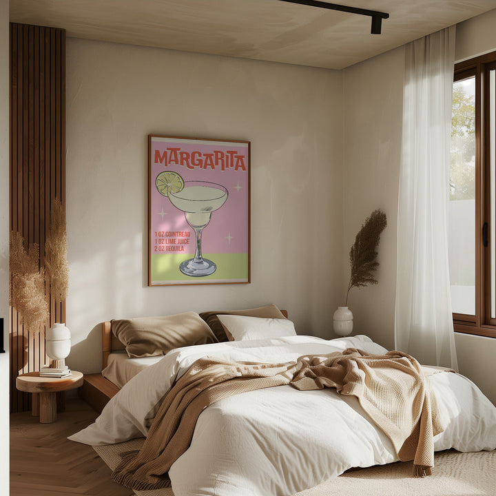 Margarita Cocktail - Stretched Canvas, Poster or Fine Art Print I Heart Wall Art