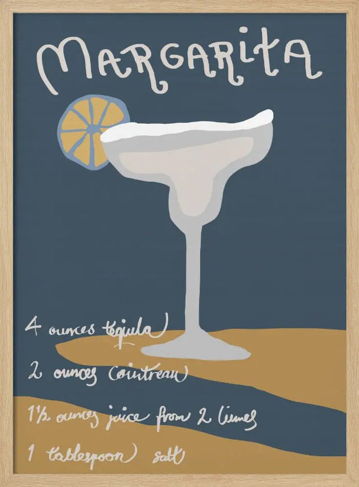 Margarita - Stretched Canvas, Poster or Fine Art Print I Heart Wall Art