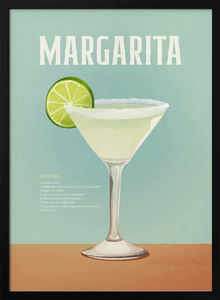 Margarita - Stretched Canvas, Poster or Fine Art Print I Heart Wall Art