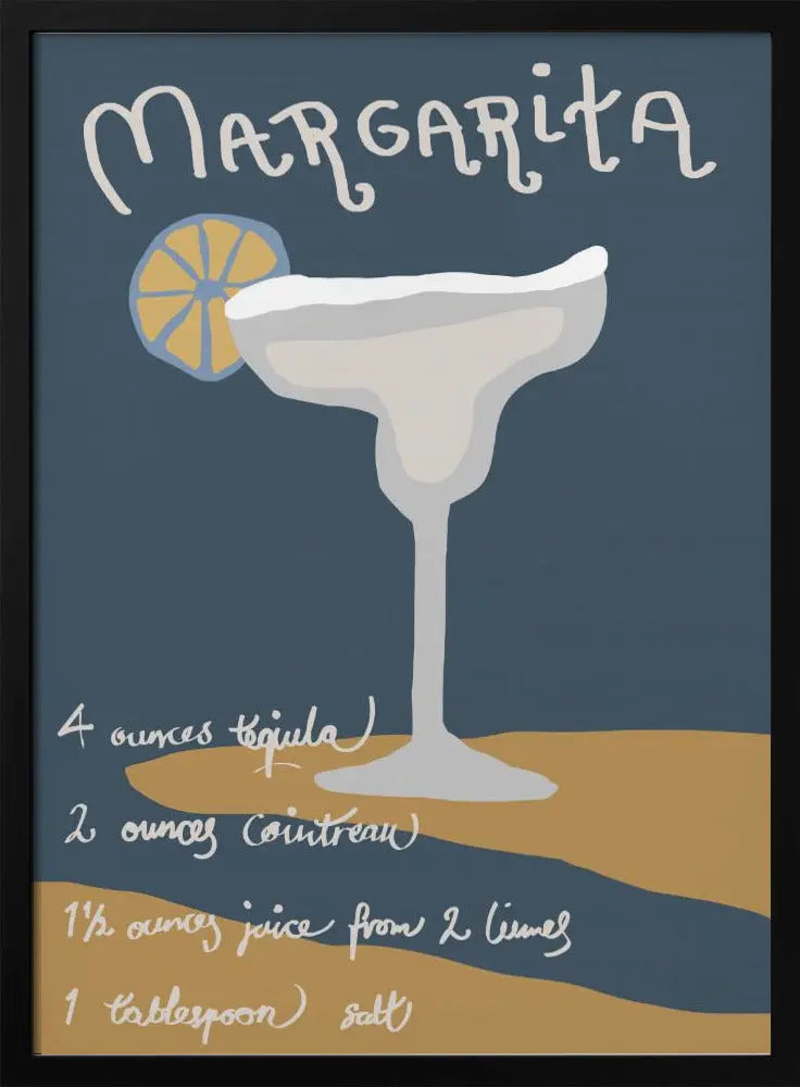 Margarita - Stretched Canvas, Poster or Fine Art Print I Heart Wall Art