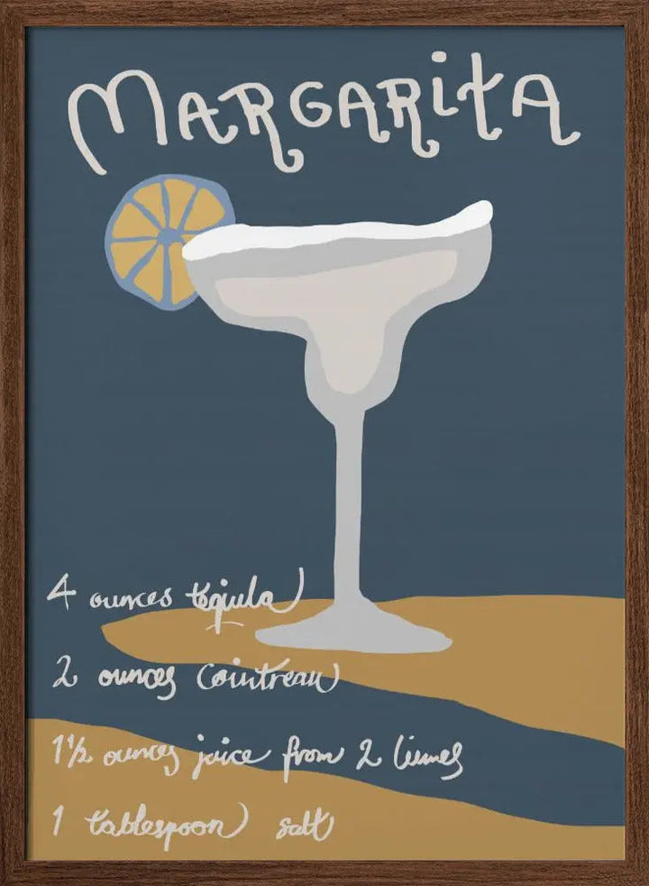 Margarita - Stretched Canvas, Poster or Fine Art Print I Heart Wall Art