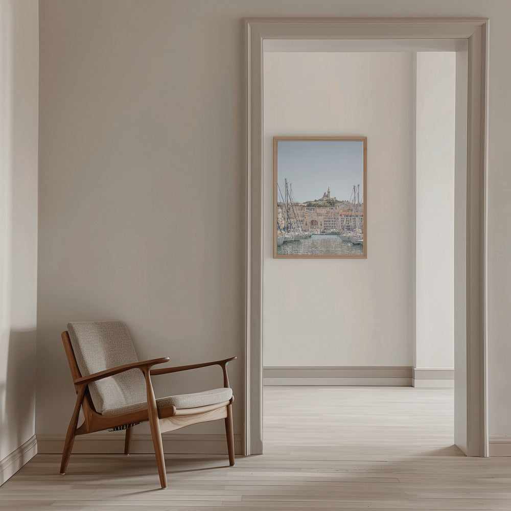 Marseille - Stretched Canvas, Poster or Fine Art Print I Heart Wall Art