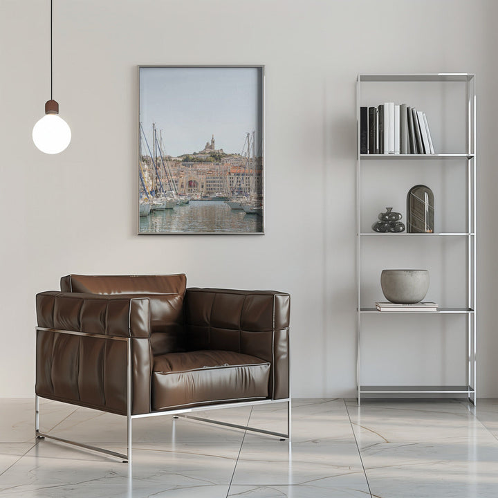 Marseille - Stretched Canvas, Poster or Fine Art Print I Heart Wall Art