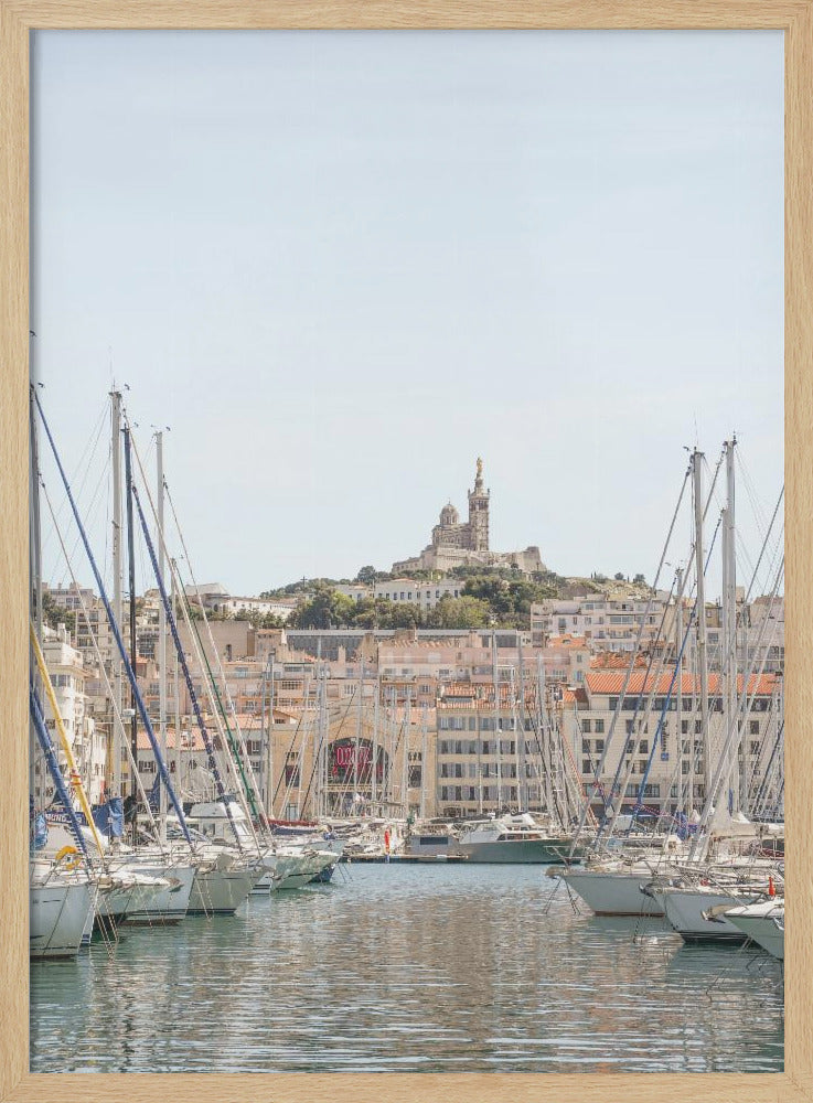 Marseille - Stretched Canvas, Poster or Fine Art Print I Heart Wall Art