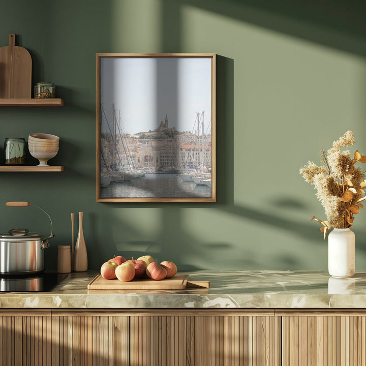 Marseille - Stretched Canvas, Poster or Fine Art Print I Heart Wall Art