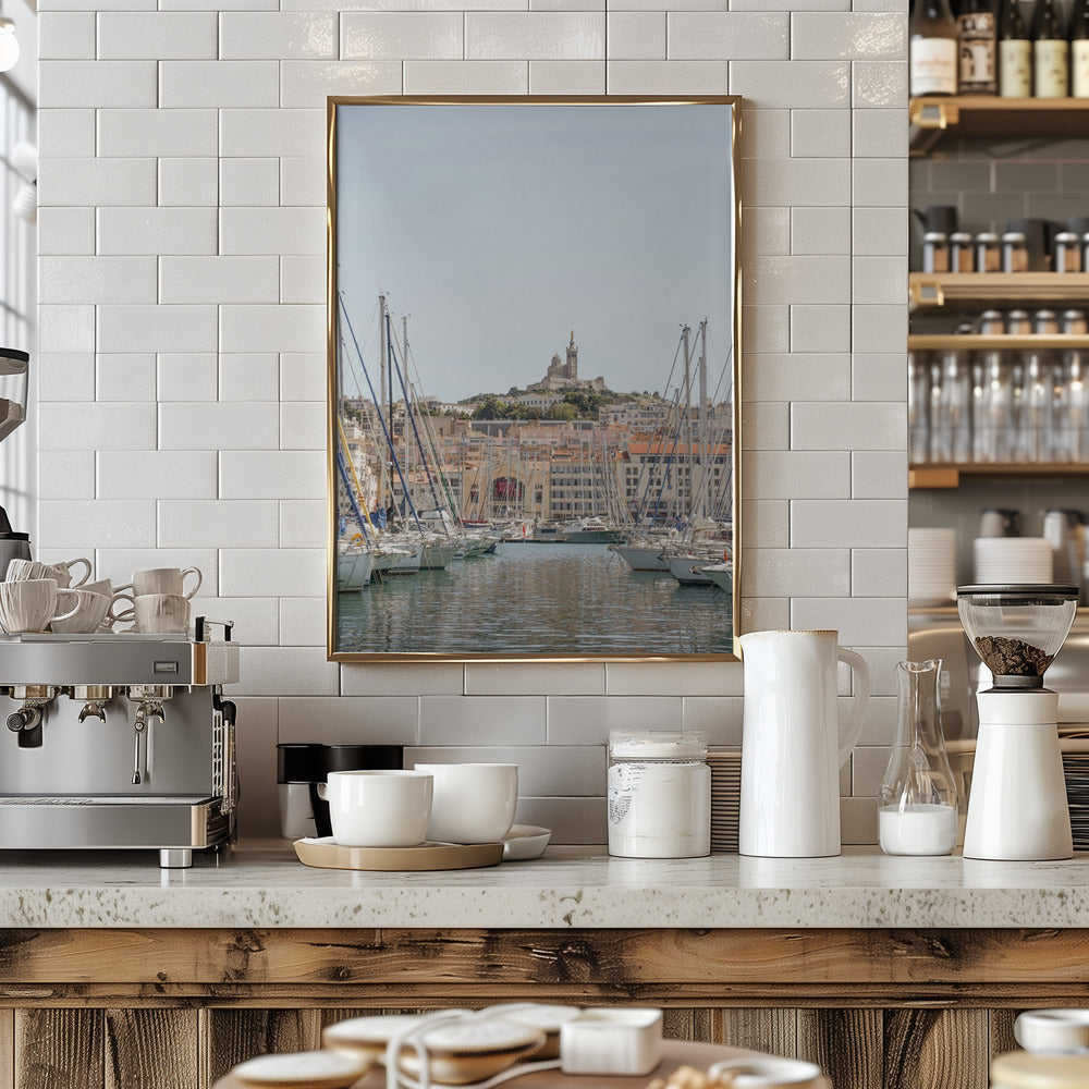 Marseille - Stretched Canvas, Poster or Fine Art Print I Heart Wall Art