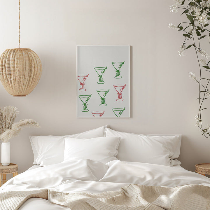 Martinis - Stretched Canvas, Poster or Fine Art Print I Heart Wall Art