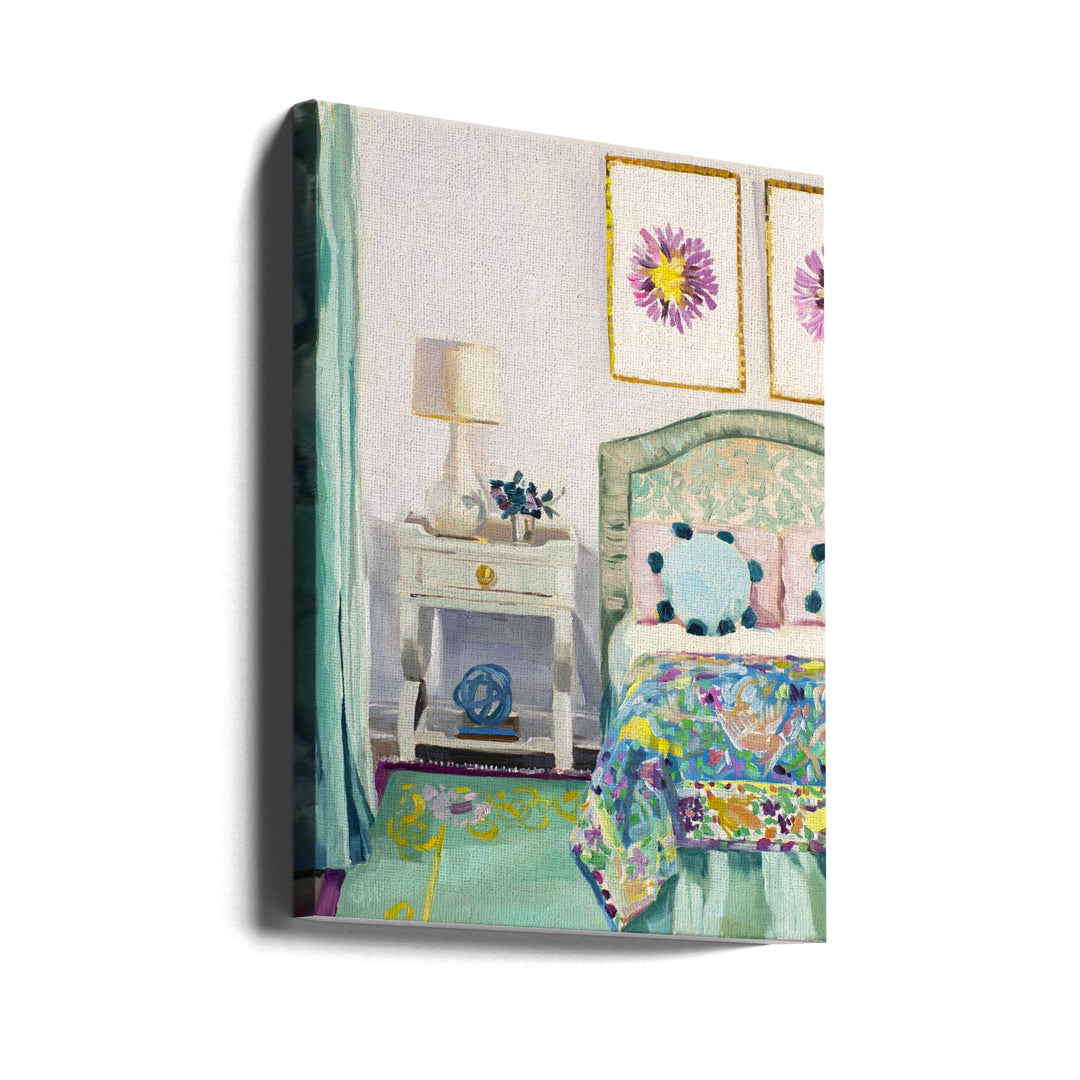 Mary Ellen S Bedroom - Stretched Canvas, Poster or Fine Art Print I Heart Wall Art