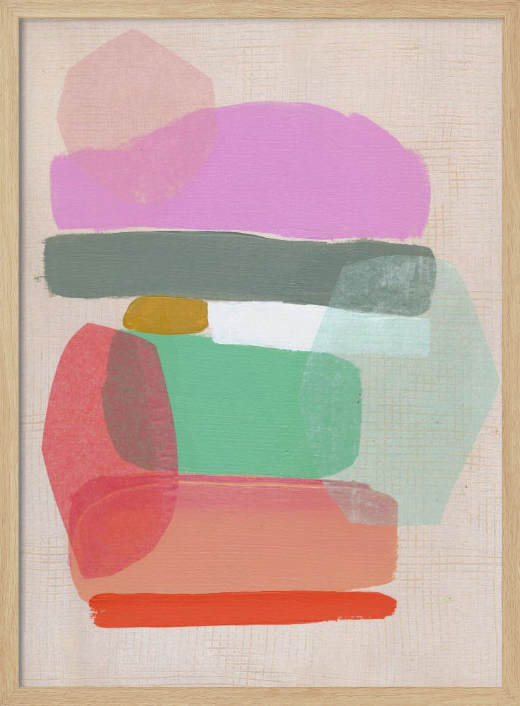 Mash Up 2 - Stretched Canvas, Poster or Fine Art Print I Heart Wall Art