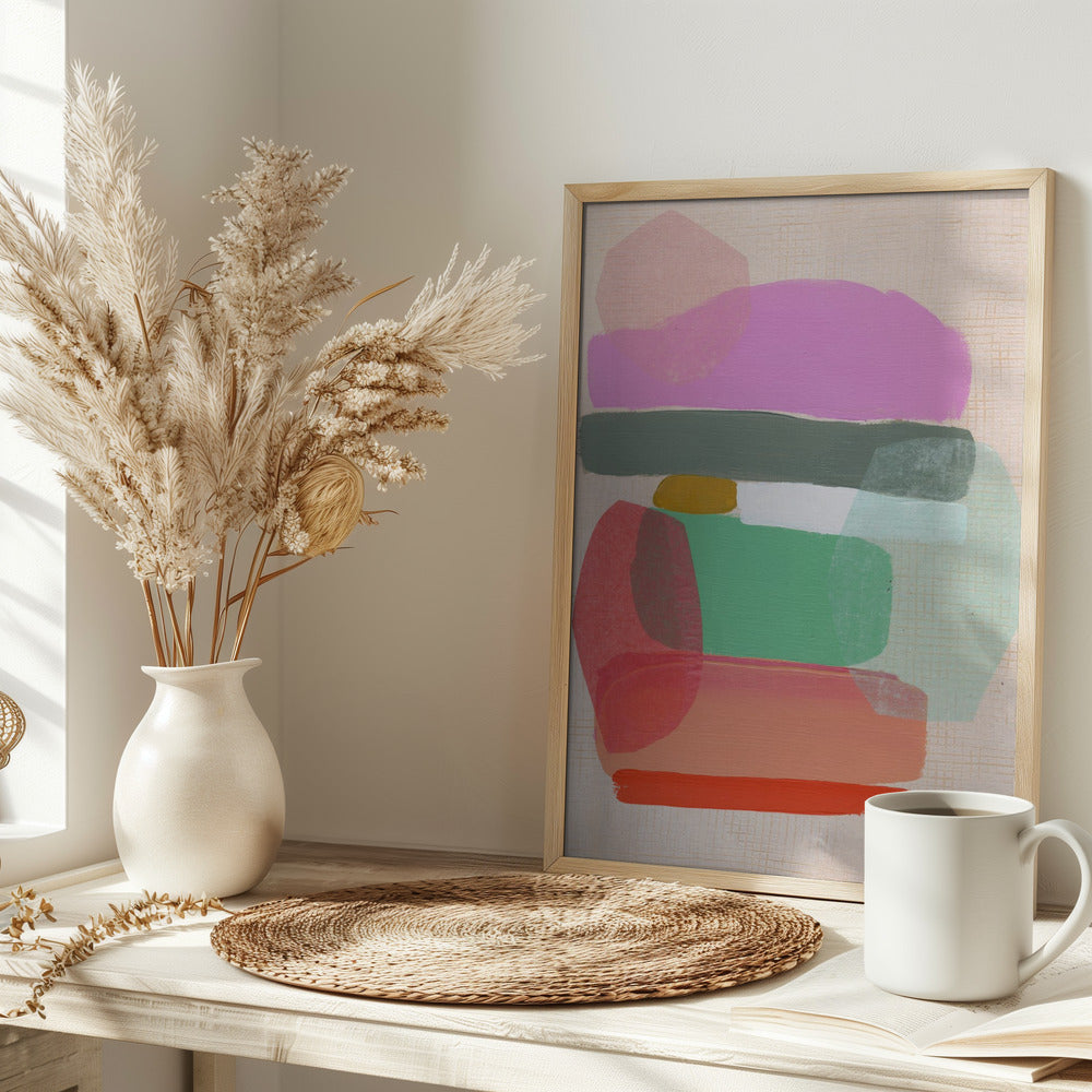 Mash Up 2 - Stretched Canvas, Poster or Fine Art Print I Heart Wall Art