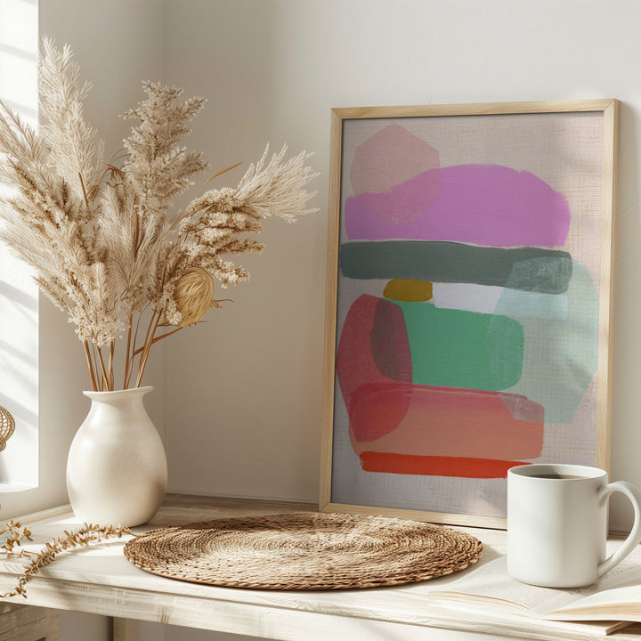 Mash Up 2 - Stretched Canvas, Poster or Fine Art Print I Heart Wall Art