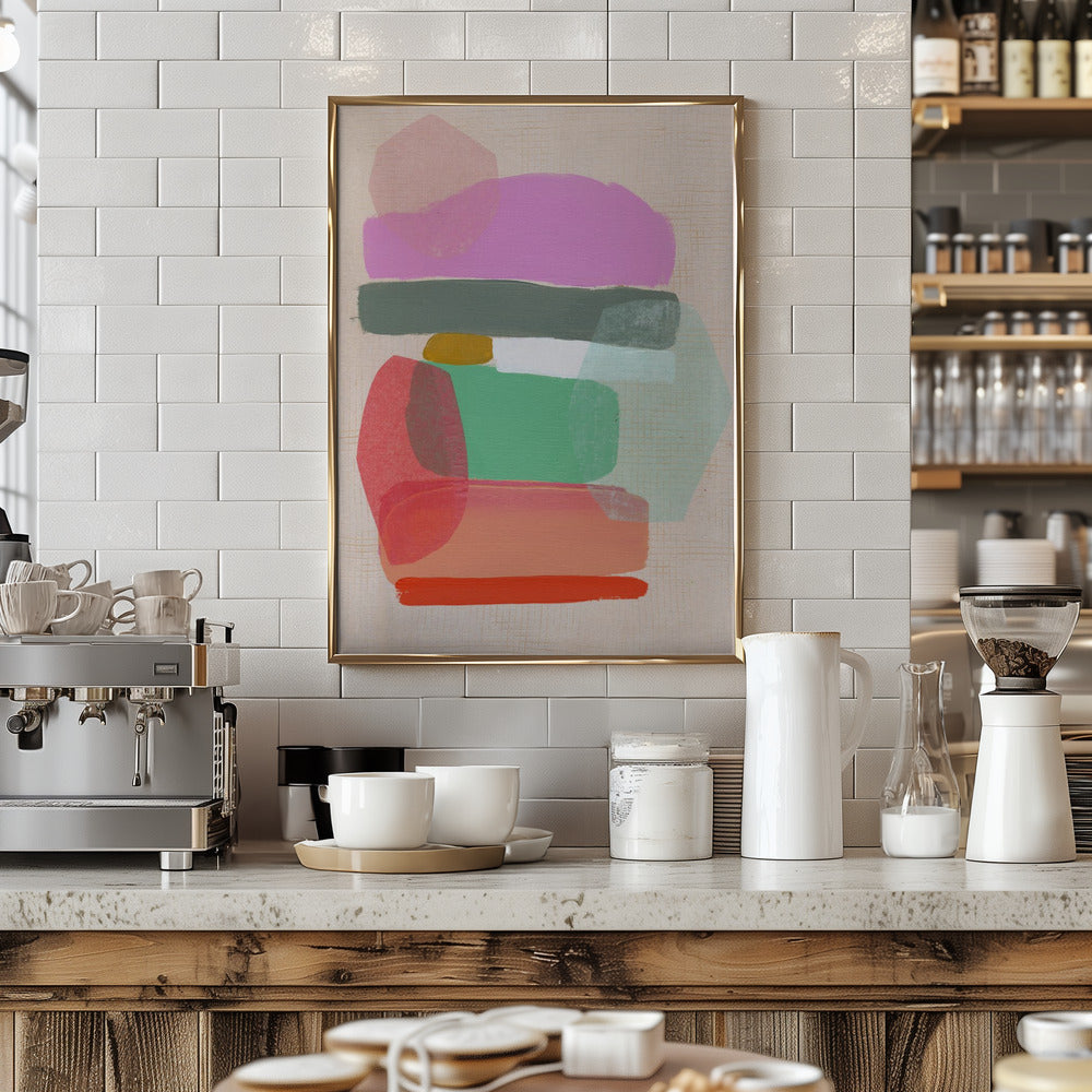 Mash Up 2 - Stretched Canvas, Poster or Fine Art Print I Heart Wall Art