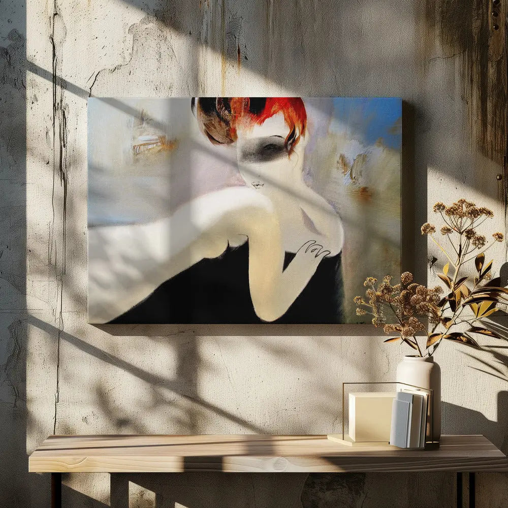 Masked - Stretched Canvas, Poster or Fine Art Print I Heart Wall Art