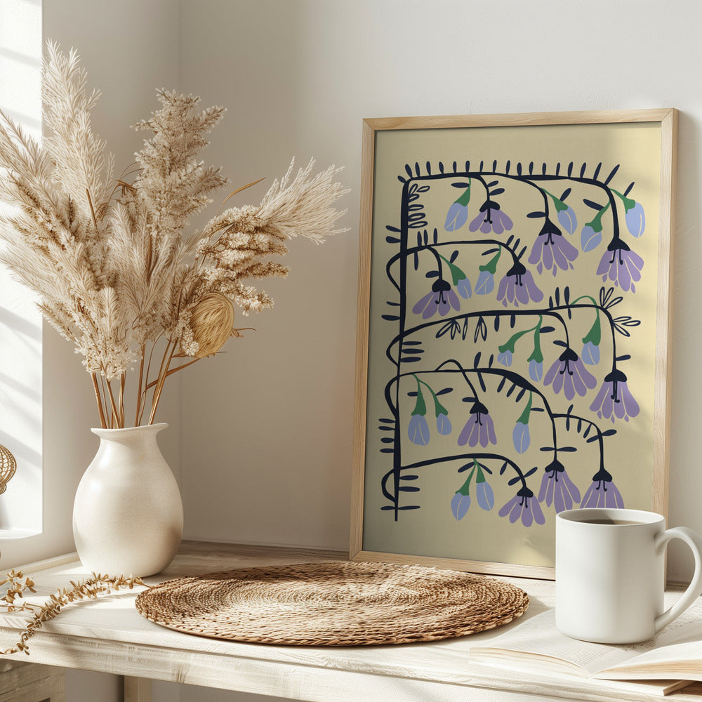 Matisse Expression Innocence Ivory - Stretched Canvas, Poster or Fine Art Print I Heart Wall Art