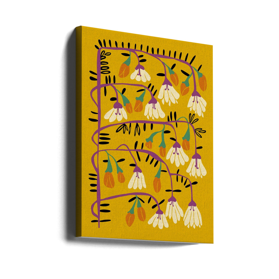 Matisse expression serenity yellow - Stretched Canvas, Poster or Fine Art Print I Heart Wall Art