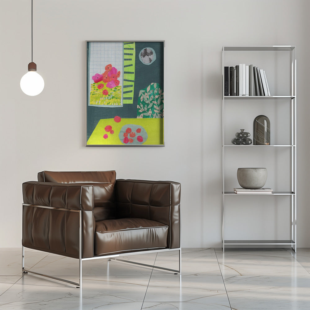 Matisse Inspired Still Life With Chair - Stretched Canvas, Poster or Fine Art Print I Heart Wall Art