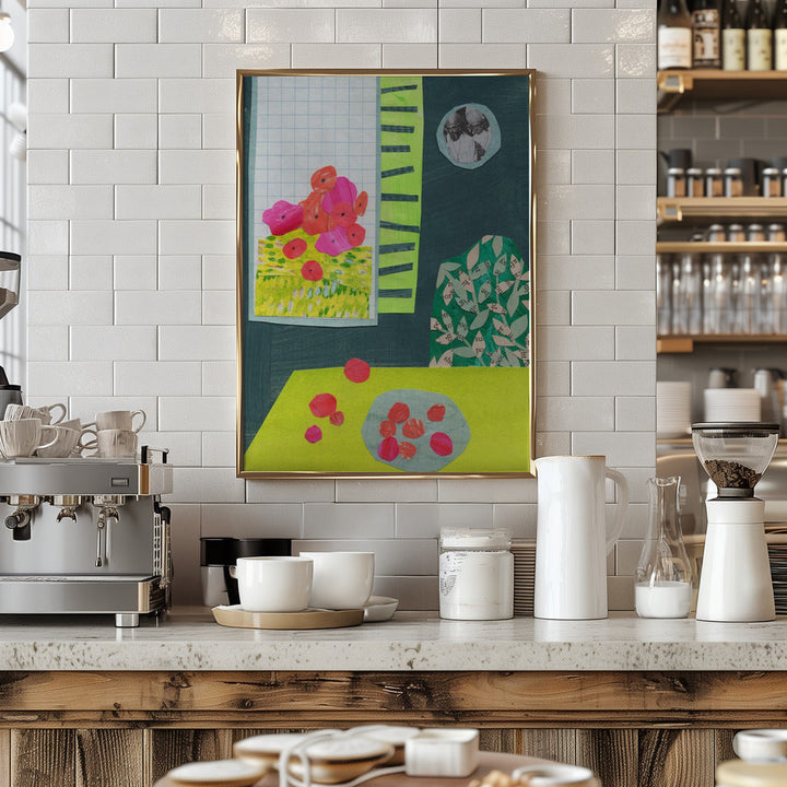 Matisse Inspired Still Life With Chair - Stretched Canvas, Poster or Fine Art Print I Heart Wall Art