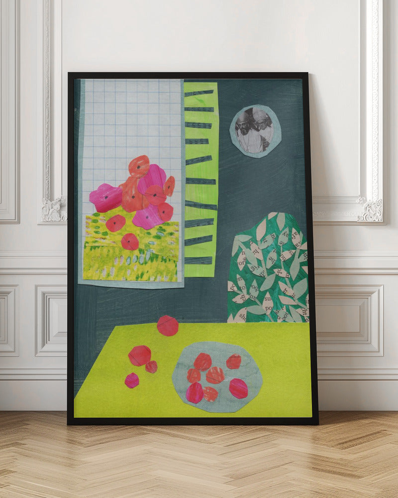 Matisse Inspired Still Life With Chair - Stretched Canvas, Poster or Fine Art Print I Heart Wall Art