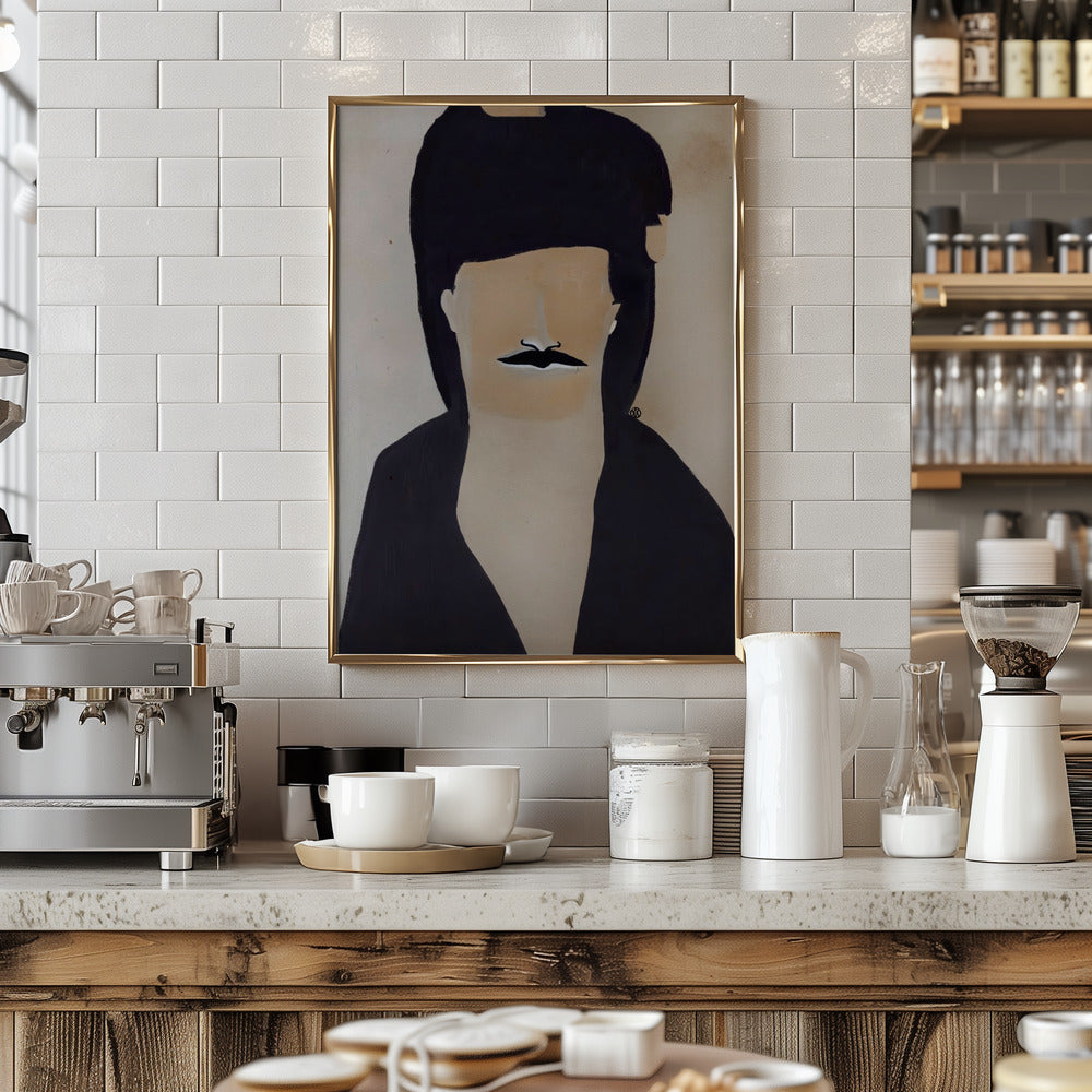 Me In a Past Life - Stretched Canvas, Poster or Fine Art Print I Heart Wall Art