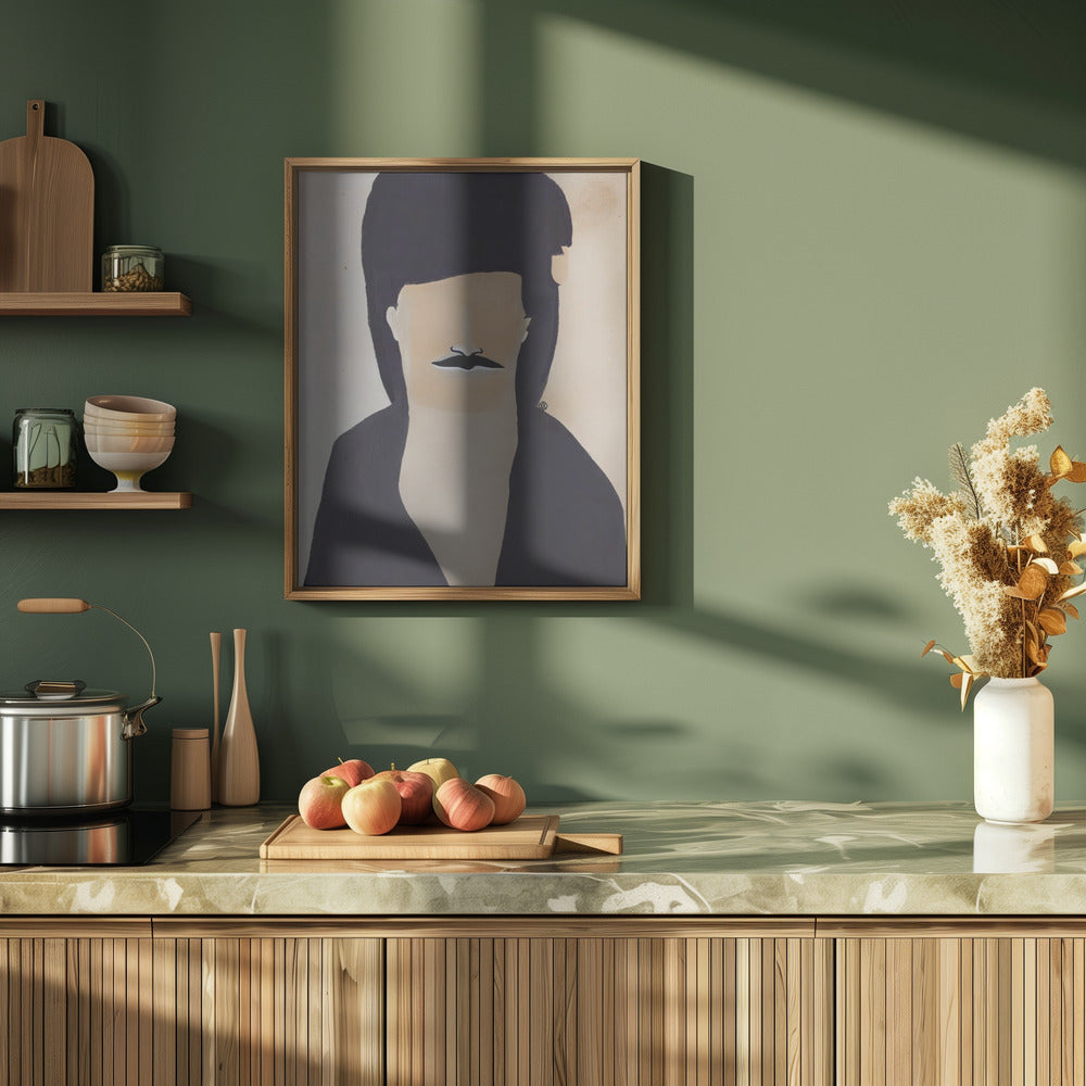 Me In a Past Life - Stretched Canvas, Poster or Fine Art Print I Heart Wall Art