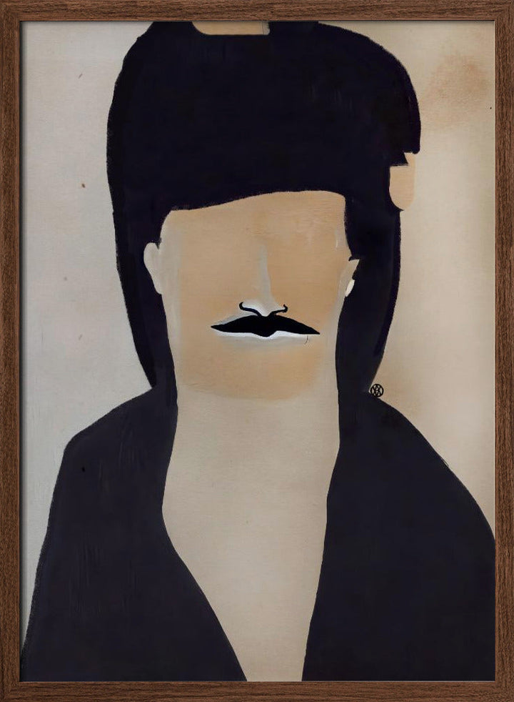 Me In a Past Life - Stretched Canvas, Poster or Fine Art Print I Heart Wall Art