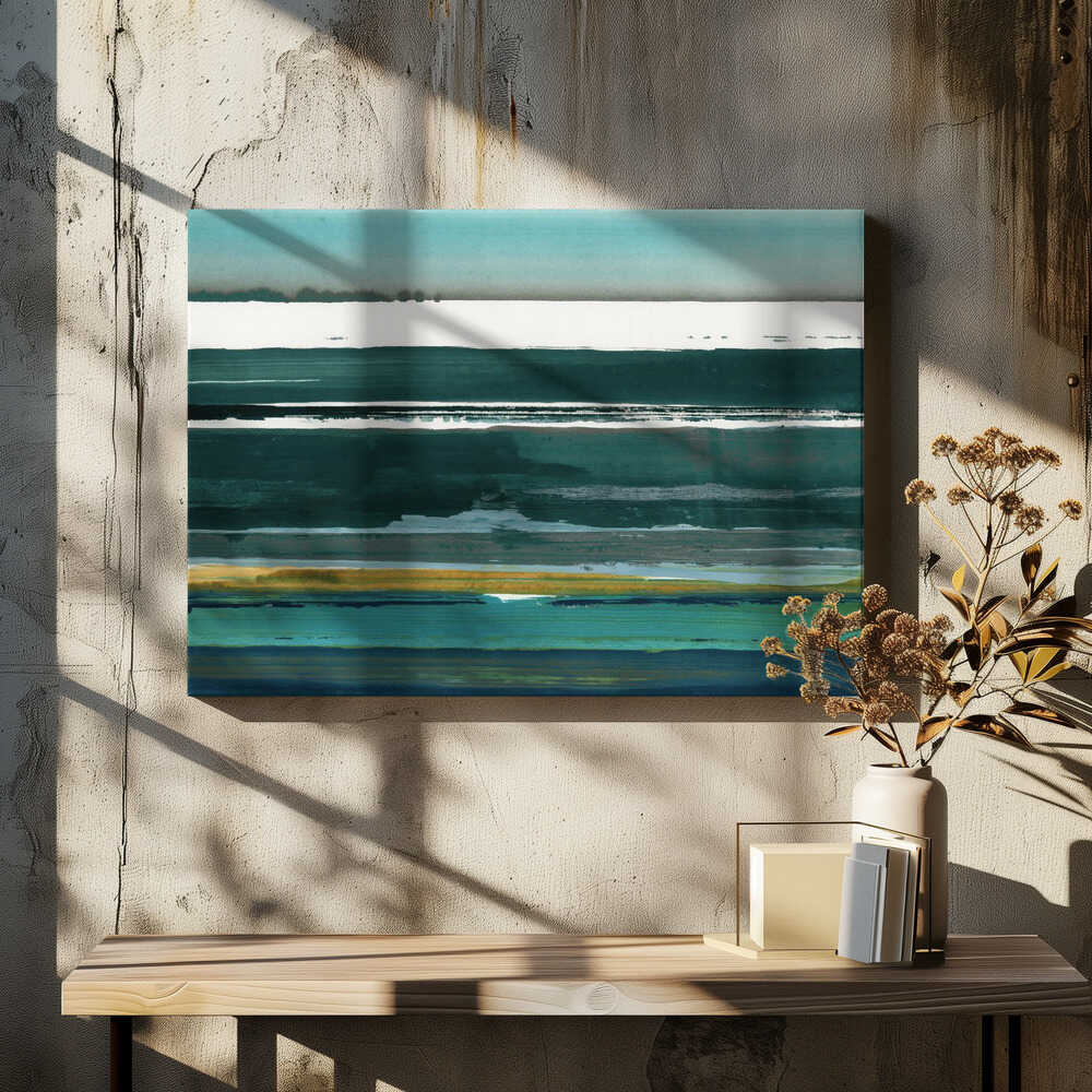 Mediterranean Sea Print 1 - Stretched Canvas, Poster or Fine Art Print - I Heart Wall Art - Poster Print, Canvas Print or Framed Art Print