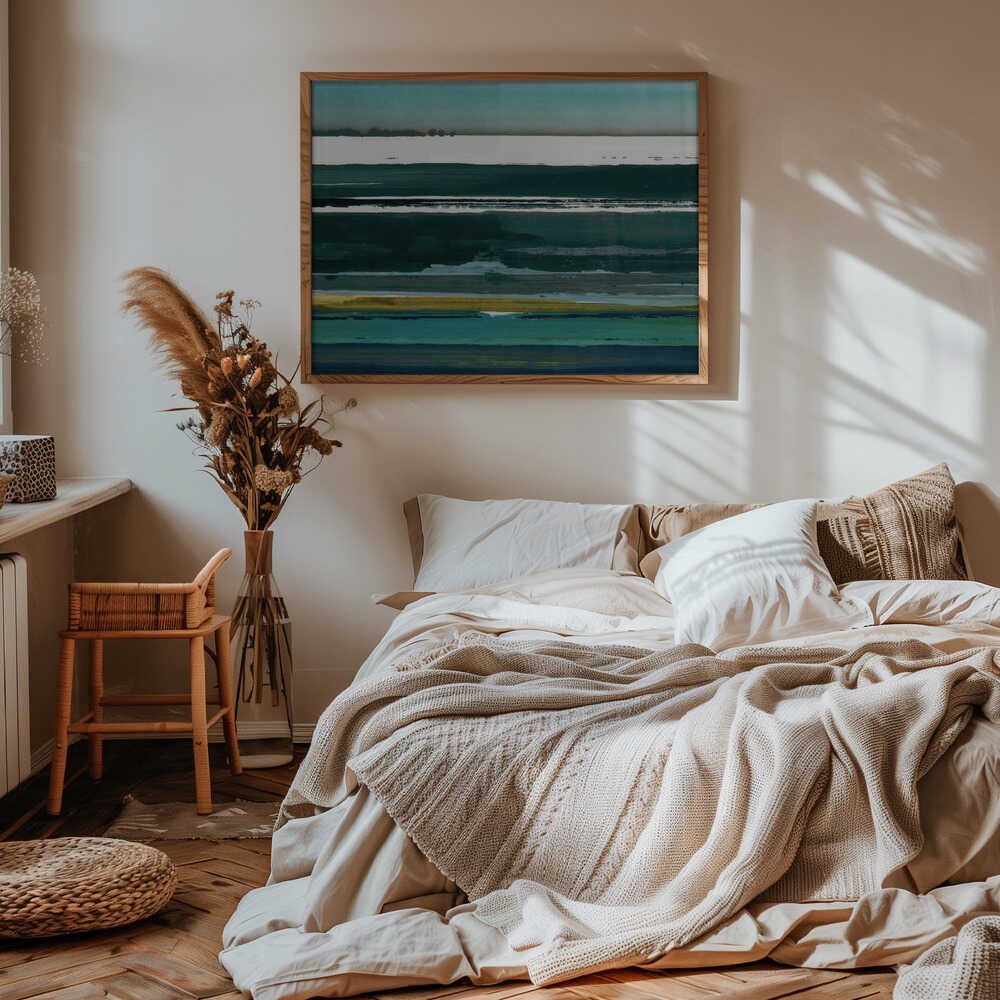 Mediterranean Sea Print 1 - Stretched Canvas, Poster or Fine Art Print - I Heart Wall Art - Poster Print, Canvas Print or Framed Art Print