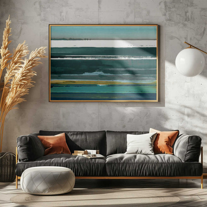 Mediterranean Sea Print 1 - Stretched Canvas, Poster or Fine Art Print - I Heart Wall Art - Poster Print, Canvas Print or Framed Art Print