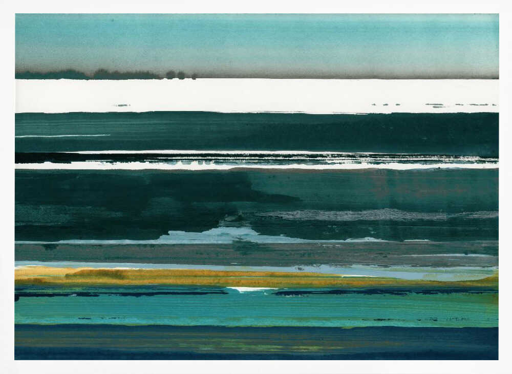 Mediterranean Sea Print 1 - Stretched Canvas, Poster or Fine Art Print - I Heart Wall Art - Poster Print, Canvas Print or Framed Art Print