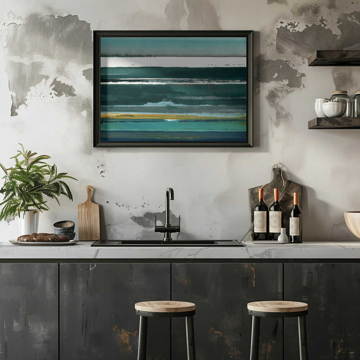 Mediterranean Sea Print 1 - Stretched Canvas, Poster or Fine Art Print - I Heart Wall Art - Poster Print, Canvas Print or Framed Art Print