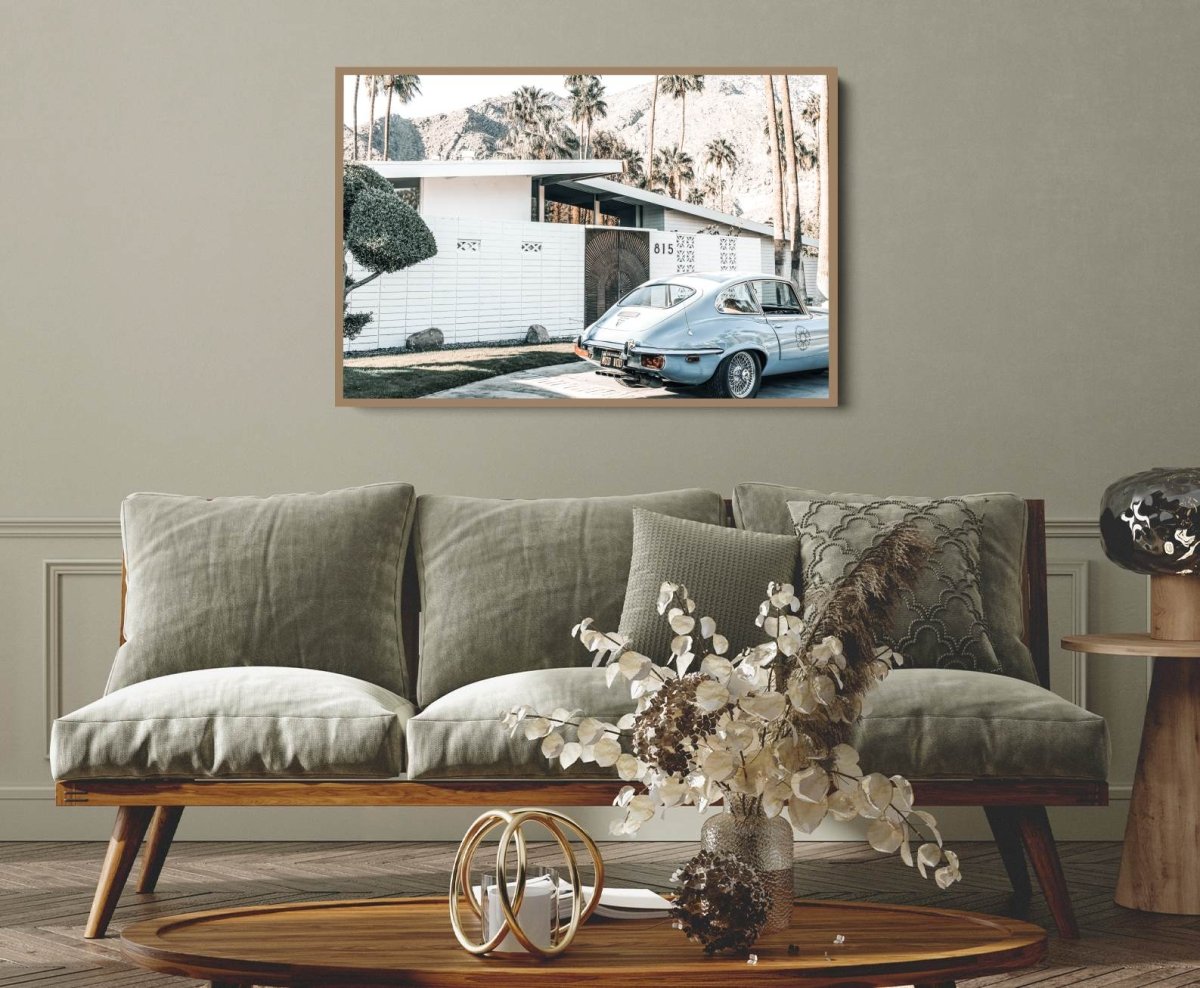 Memories Of A Golden Age - Photographic Print of Palm Springs Home in Mid Century Style - I Heart Wall Art - Poster Print, Canvas Print or Framed Art Print